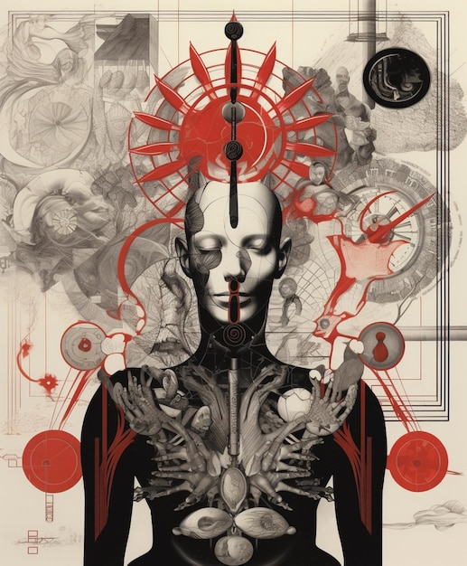 A poster for the book the art of the mind