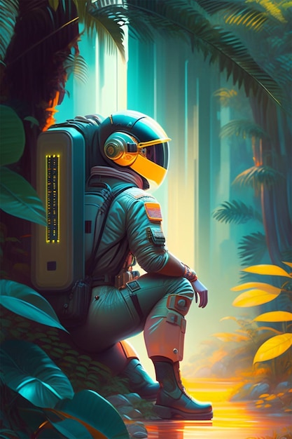 poster for the book astronaut