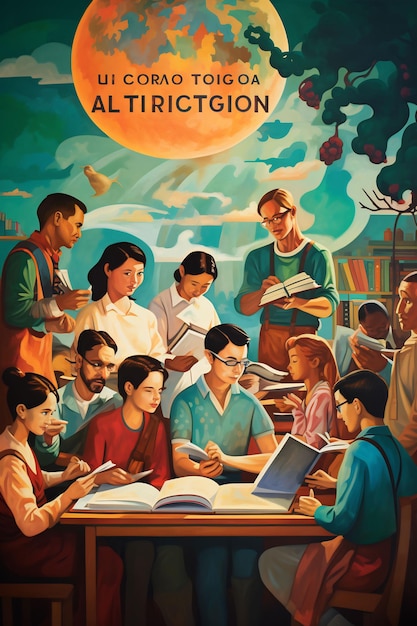 a poster for the book by author the author of the book