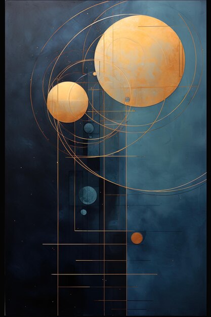 a poster for a book called the moon by person