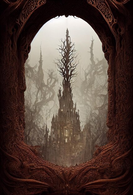 A poster for the book the dark tower