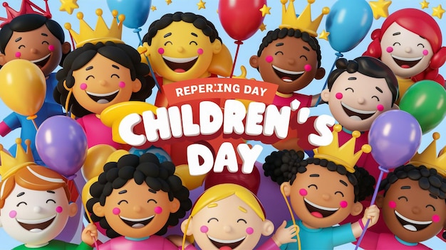 a poster for childrens day day day