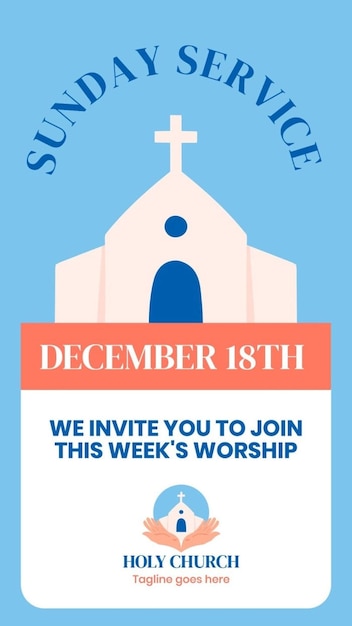 Photo a poster for a church that sayswere celebrating christmason it