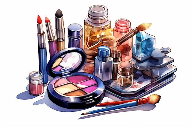 a poster for cosmetics and cosmetics.