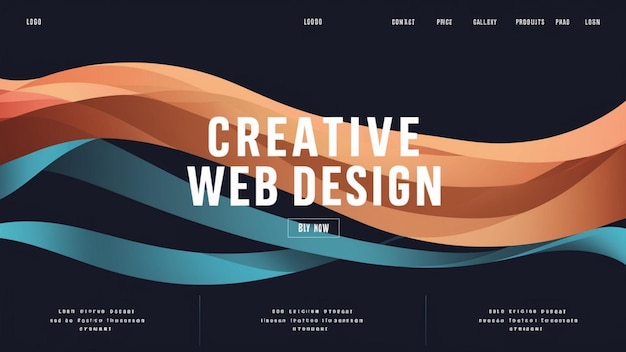Photo a poster for the creative design design design design design design design