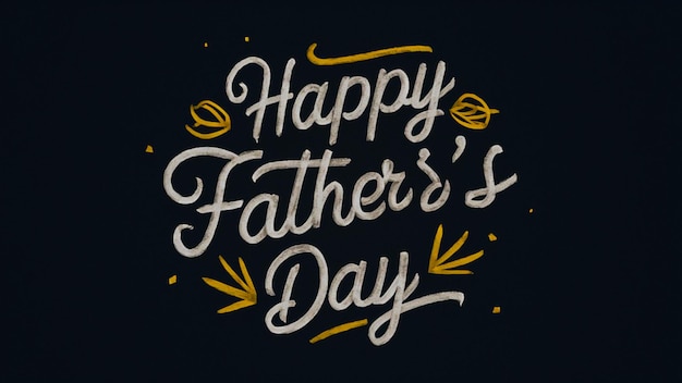 a poster for dads day with a yellow and white background