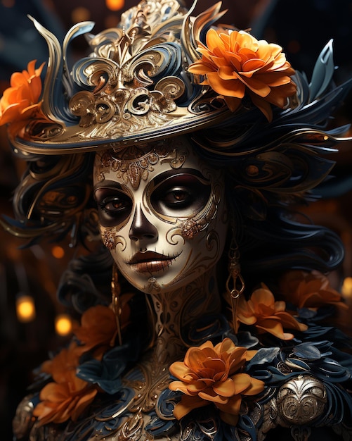 Poster of day of the dead