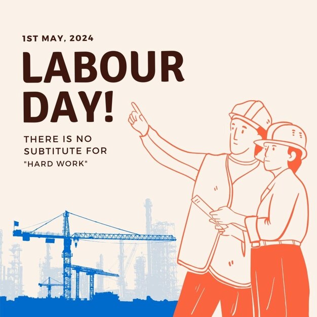 a poster for the day may day day