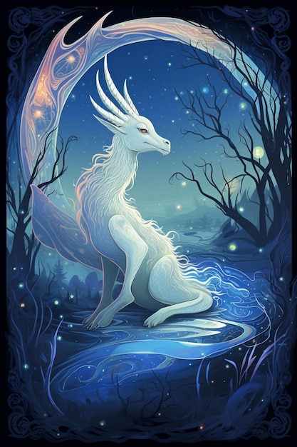 A poster for the dragon fairy series.