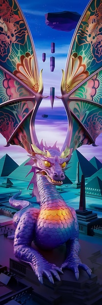 a poster for the dragon with the word dragon on it