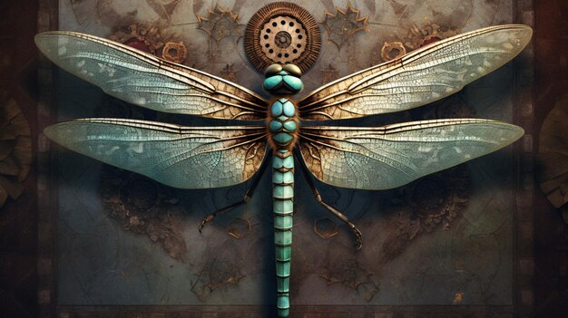 A poster for a dragonfly called dragonfly