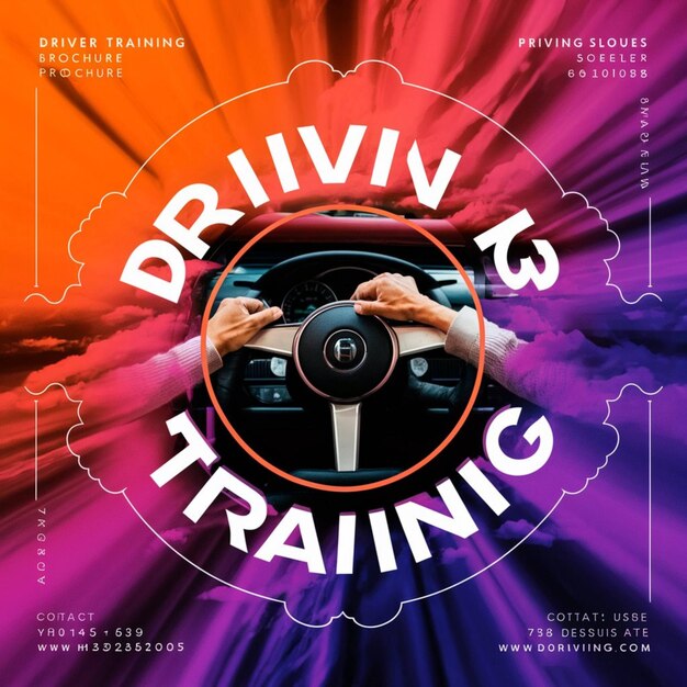 a poster for the drive team training training training training