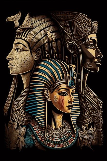 A poster for the egyptian museum.