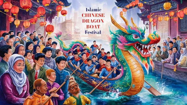 a poster for the festival which is titled  the dragon