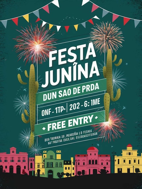 a poster for festival with a banner that says  festival