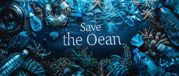 Фото Плакат для океана с океаном на нем