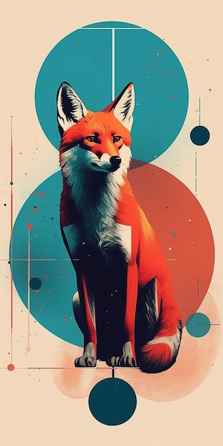 A poster for the fox movie featuring a fox.