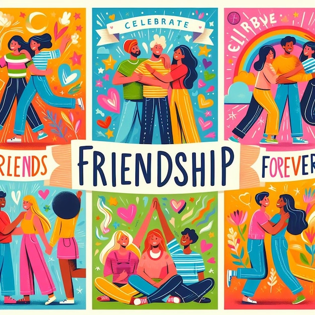 a poster for friendship friendship has a quote about friendship