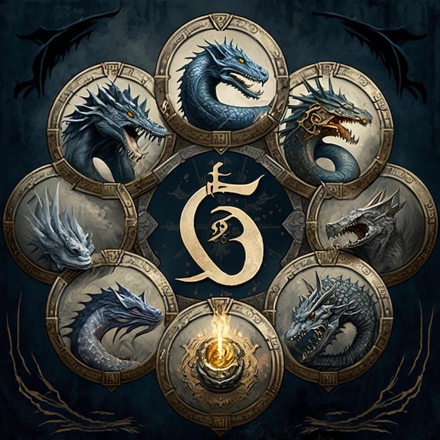 What are the dragons' names in Game of Thrones?