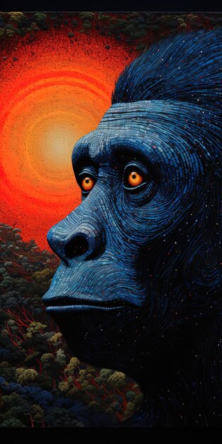 a poster for a gorilla called gorilla