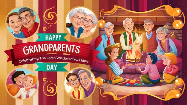 a poster for happy new years days day of the family