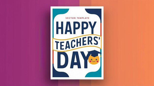 a poster for happy teachers day day day