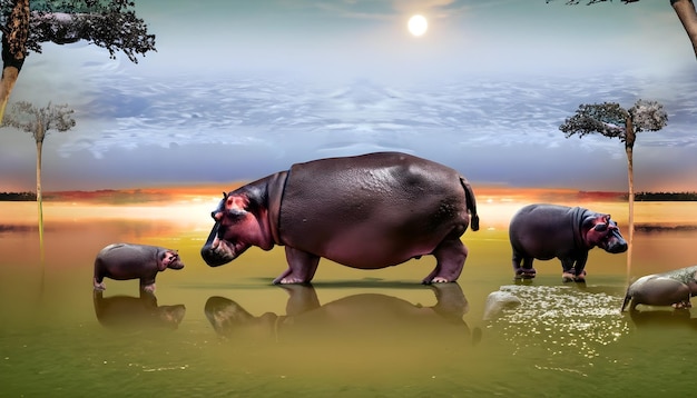 a poster for a Hippo