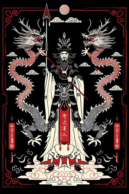 a poster for the king of the dragon