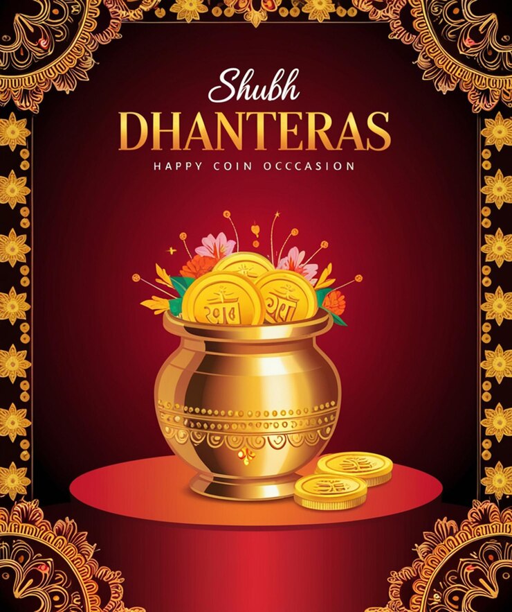 Photo a poster for koi gold coins with a gold pot with gold coins on it