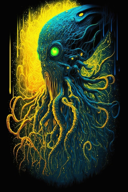 A poster for the kraken.