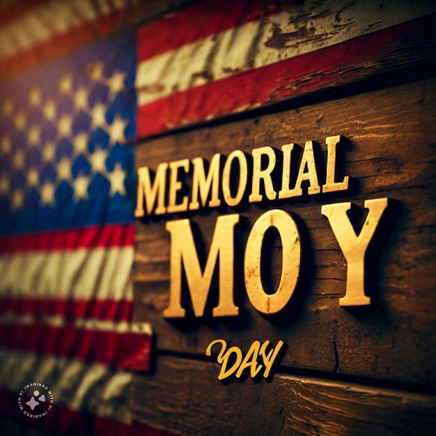 Photo poster for memorial day