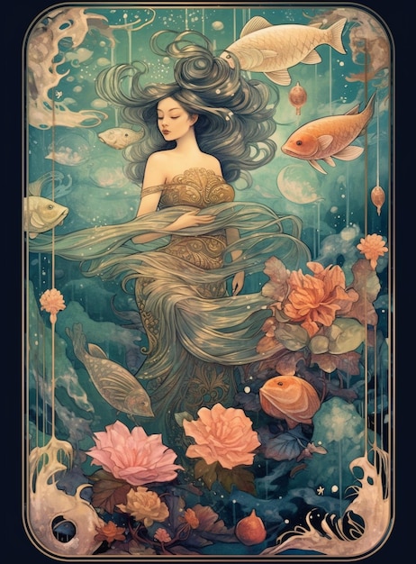 A poster for the mermaids of the sea