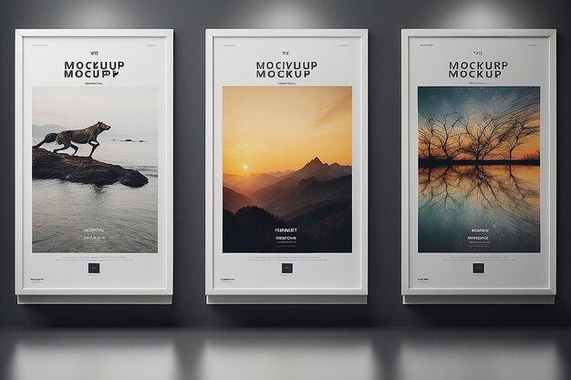 Poster mockups Template