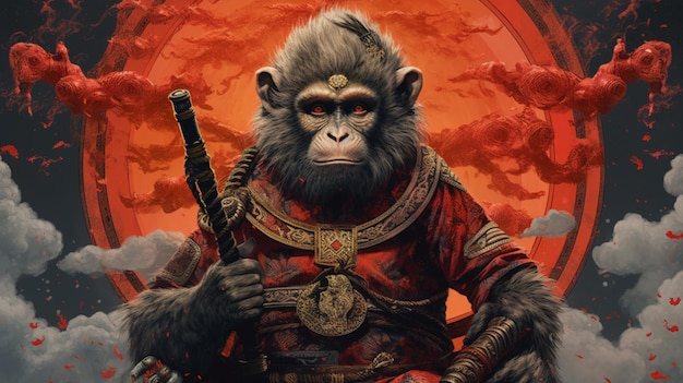 A poster for the monkey king