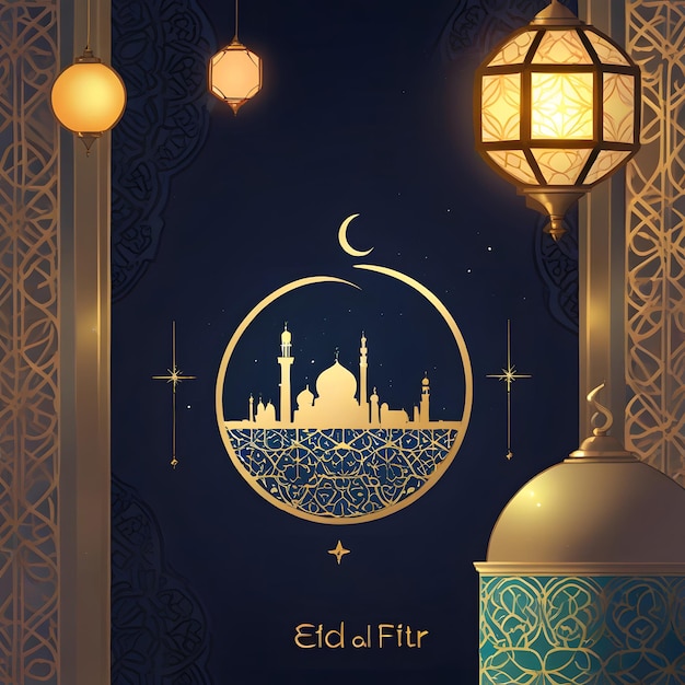 a poster for the month of ramadan