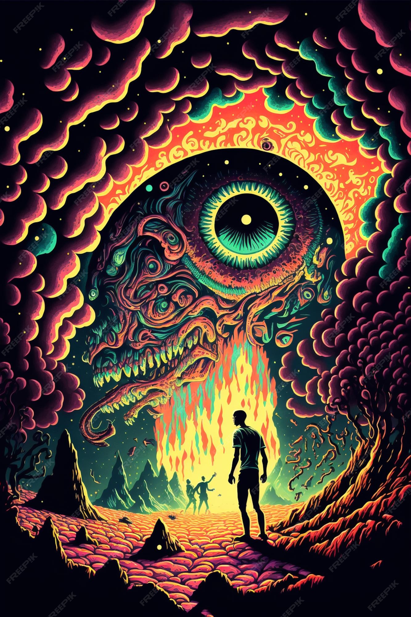 87 Ilustrações de Trippy Alien - Getty Images