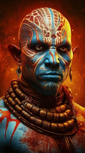 A poster for the movie avatar.