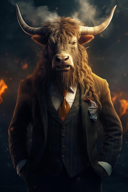 A poster for the movie the bull