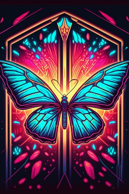 A poster for the movie the butterfly that is from the movie the blue butterfly.