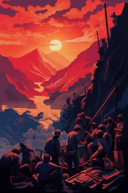 a poster for the movie called the sun