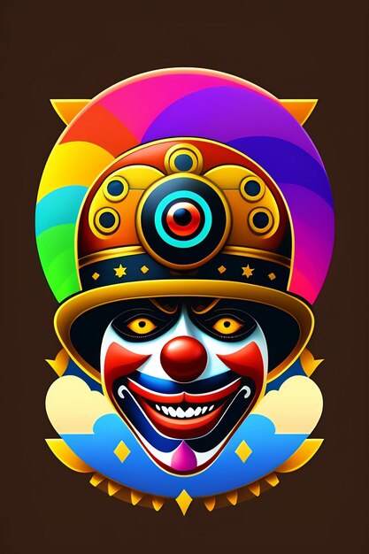 A poster for the movie the clown
