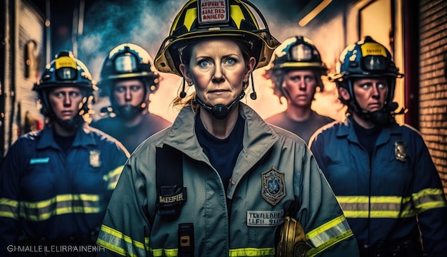 Плакат к фильму «Пожарная спасательная команда».