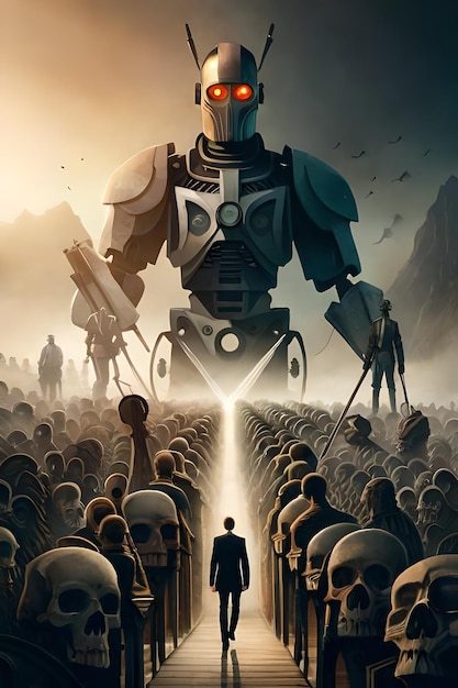 A poster for the movie iron giant