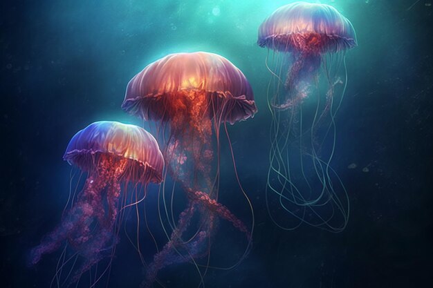 A poster for the movie jellyfish called the jelly