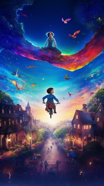 A poster for the movie the little prince.