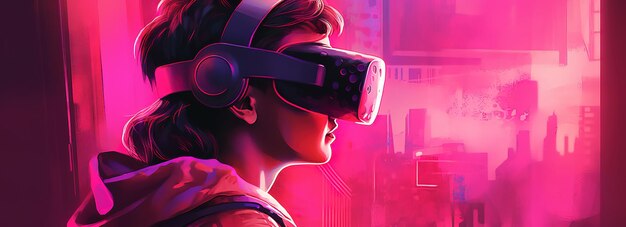 A poster for the movie's virtual reality headset.