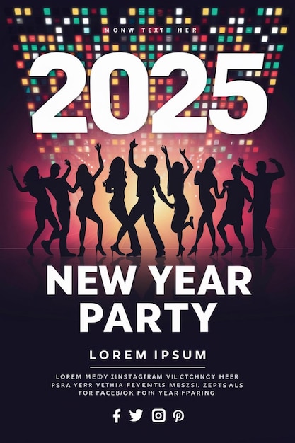 a poster for the new year 2012