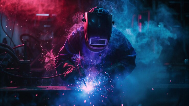 Photo a poster for a scuba diver with a mask and helmet