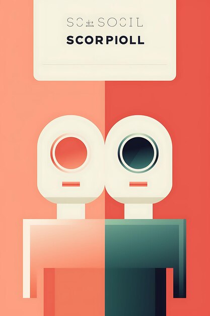 Premium Ai Image A Poster Of Social Robots Featuring A Clean And C Ai Premium Ai Image A Poster Of Social Robots Featuring A Clean And C Ai