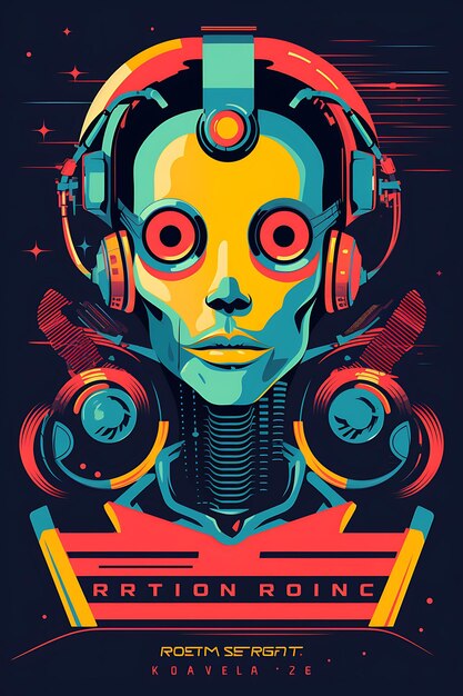 Premium Ai Image A Poster Of Social Robots Featuring A Futurist Ai Premium Ai Image A Poster Of Social Robots Featuring A Futurist Ai